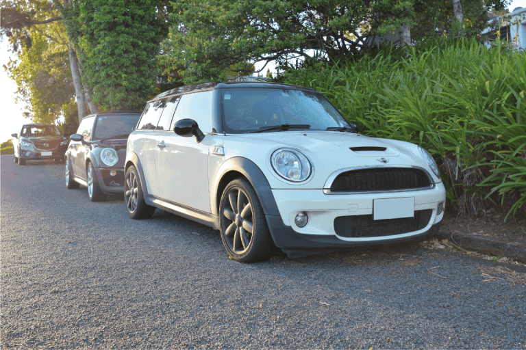 View of Mini Cooper S Clubman in evening light. Can You Fit A Dog In A Mini Clubman