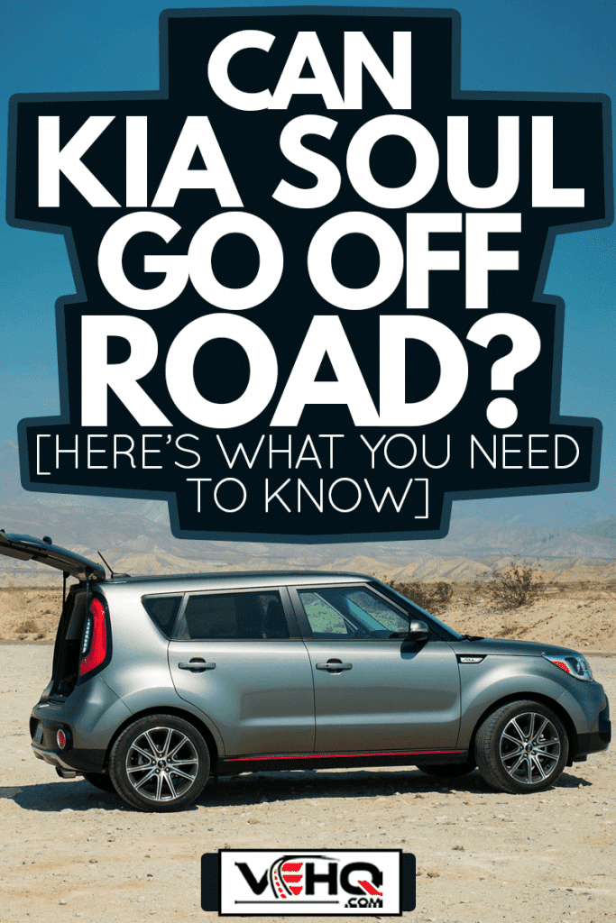 Kia Soul with hatchback open at a desert campsite, Can Kia Soul Go Off Road? [Here's What You Need to Know]