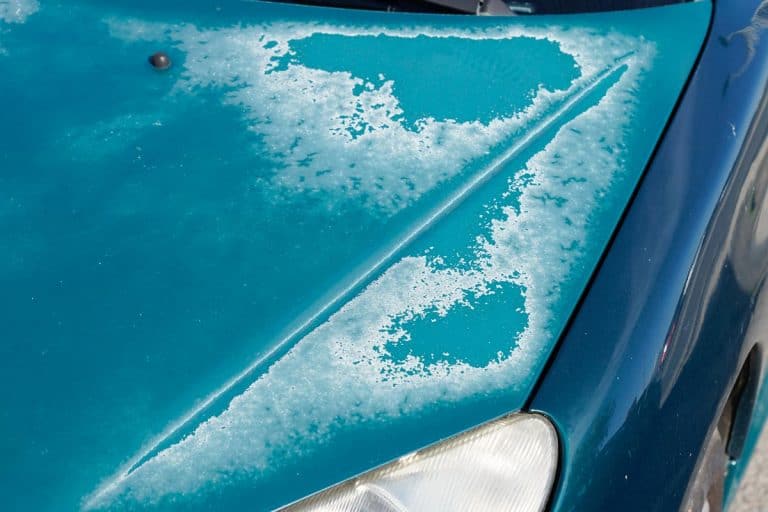 Paint faded on the hood of a car, How To Fix Spider Cracks In Car Paint