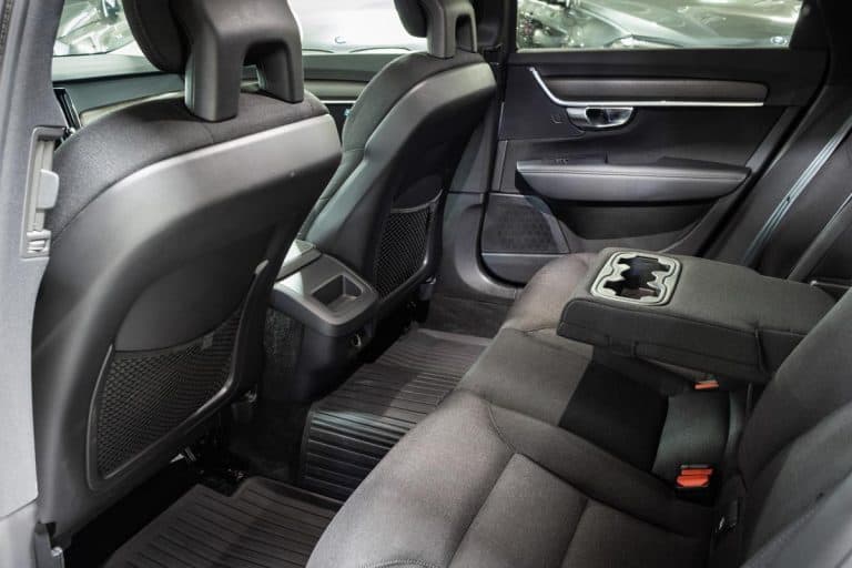 A rear seats of Volvo V60