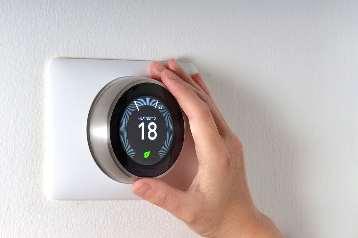 Smart Thermostat with a hand saving energy, Will A Home Thermostat Work In RV