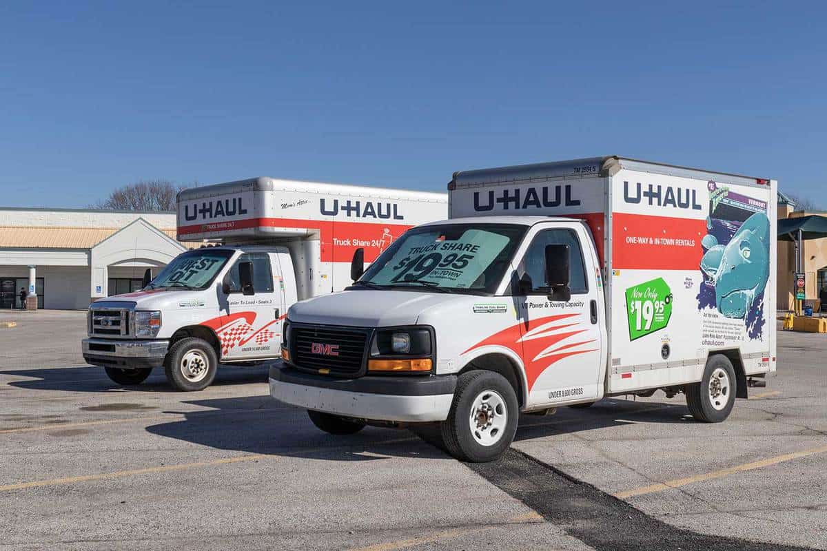 U-Haul moving truck rental