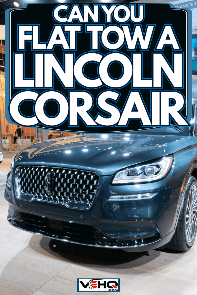 A black Lincoln Corsair in a car show, Can You Flat Tow A Lincoln Corsair