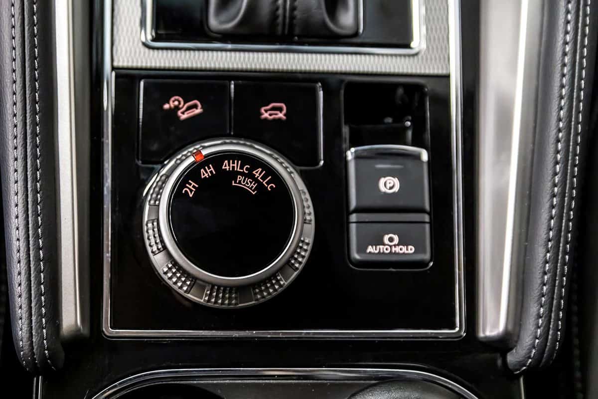 Control panel for off-road functions