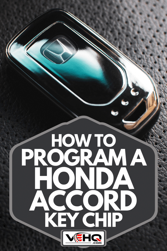 A keyless remote on leather seat of Honda Accord Generation 9, How To Program A Honda Accord Key Chip