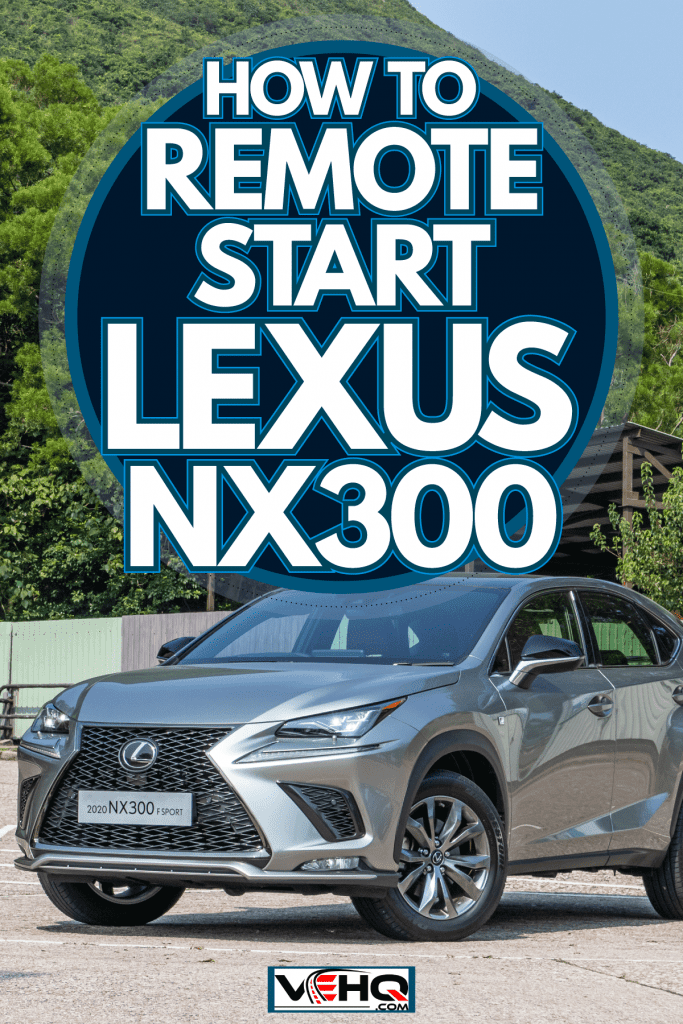 A Lexus NX300 parked near the trees on the side of the road, How To Remote Start Lexus NX 300