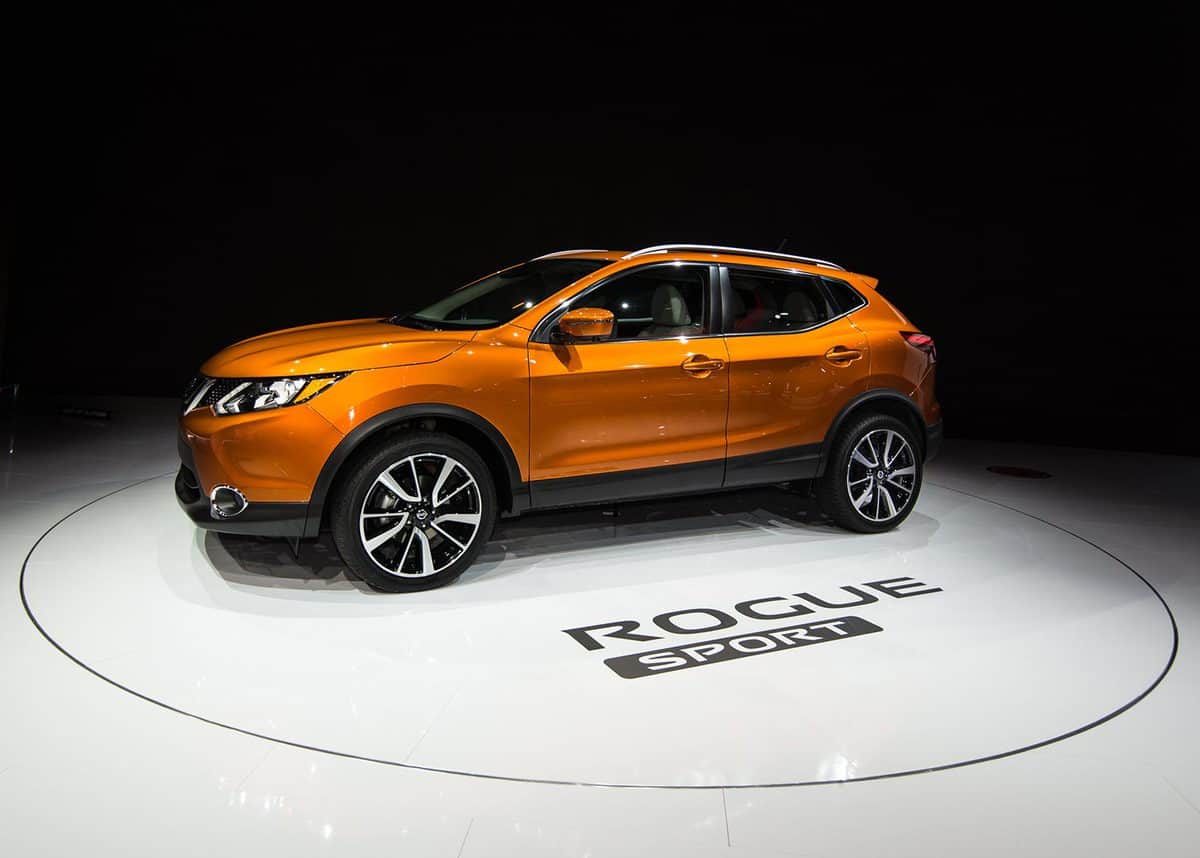 Nissan Rogue Sport SUV at the International Auto Show