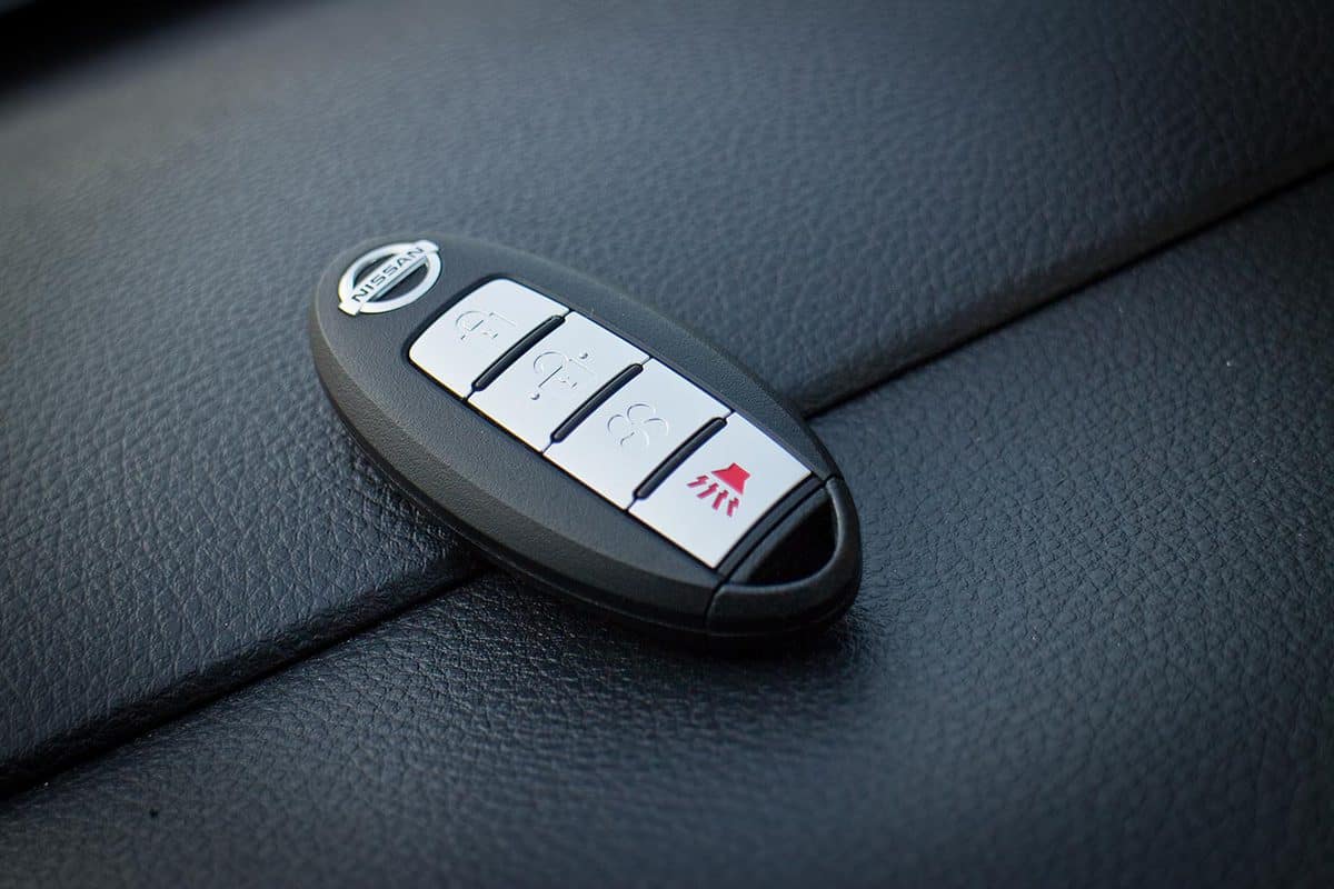 Nissan e-NV200 2014 car key
