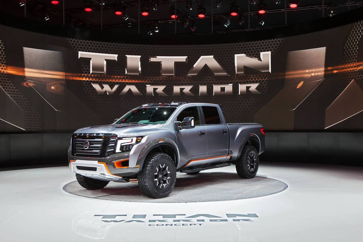The Nissan Titan Warrior concept on display at the North American International Auto Show, What Half-Ton Trucks Have The Best Gas Mileage?