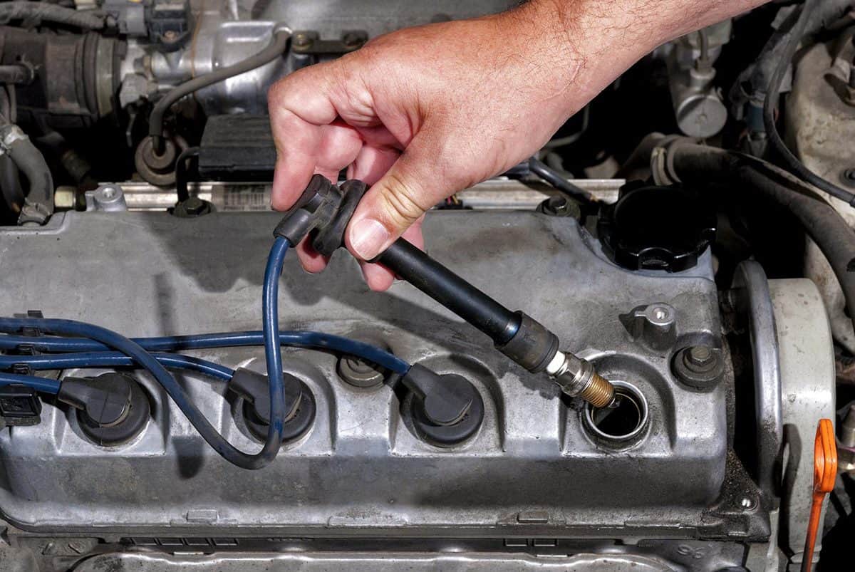 The proper installation of a spark-plug in a car
