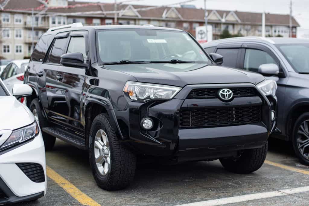 2021 Toyota 4Runner suv at a dealership, How Much Cargo Space In A Toyota 4Runner?