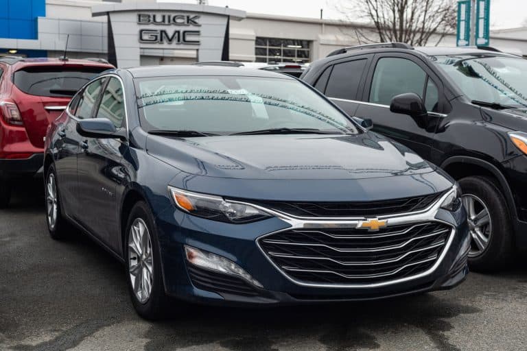 A 2020 Chevrolet Malibu Sedan at a dealership in Halifax's North End, Chevy Malibu Overheating - What To Do?