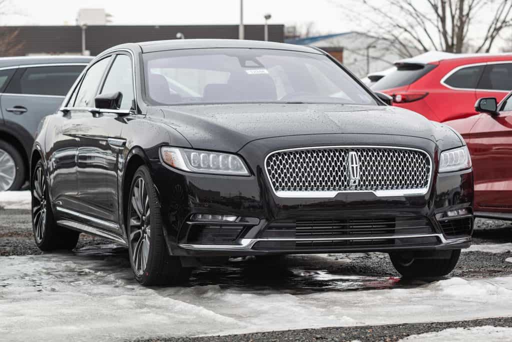 A 2020 Lincoln Continental at a dealership in Halifax's North End.