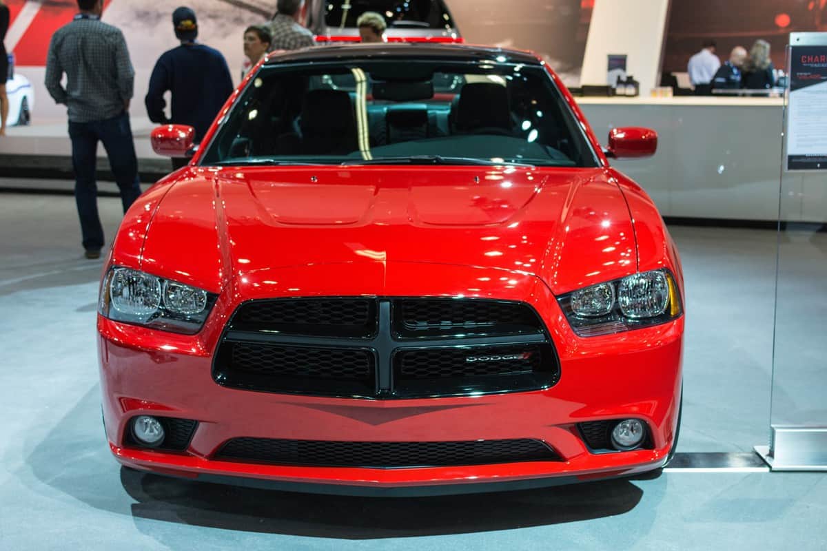 Dodge Charger car on display