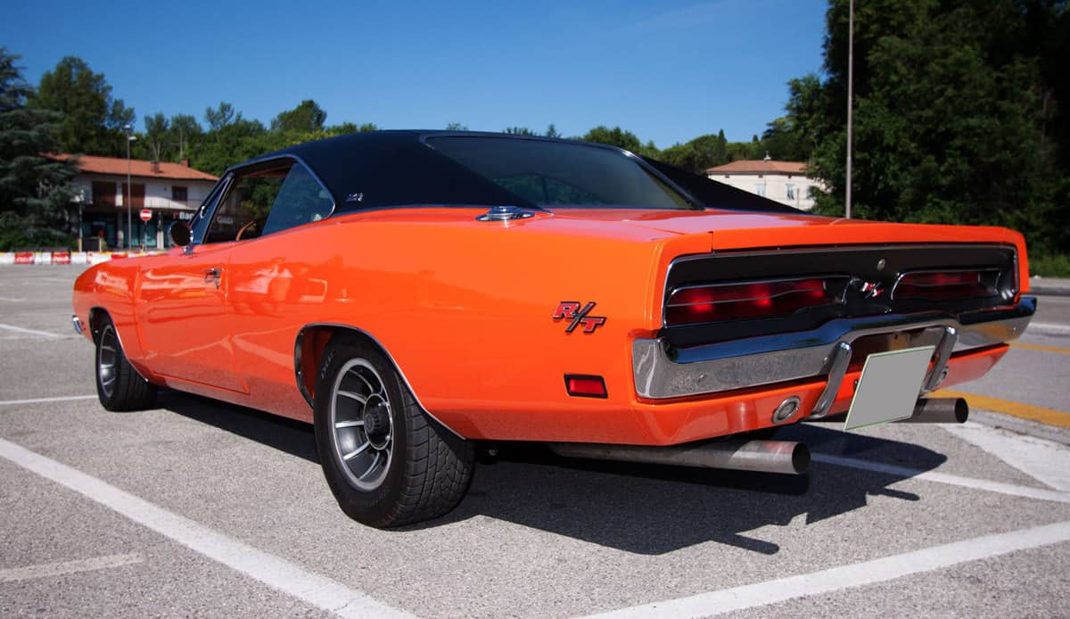 Dodge Charger rear view