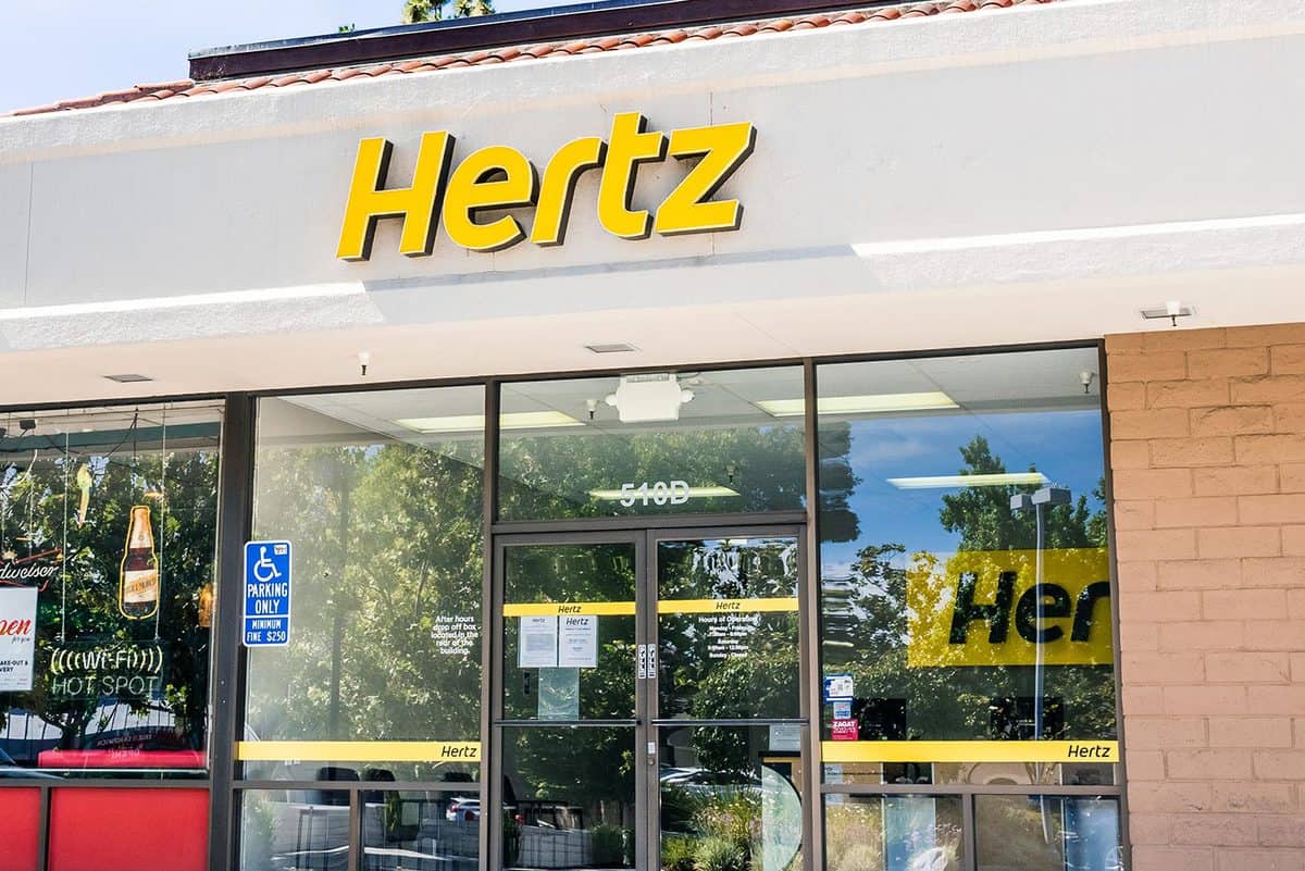 Hertz rental office located in Sunnyvale