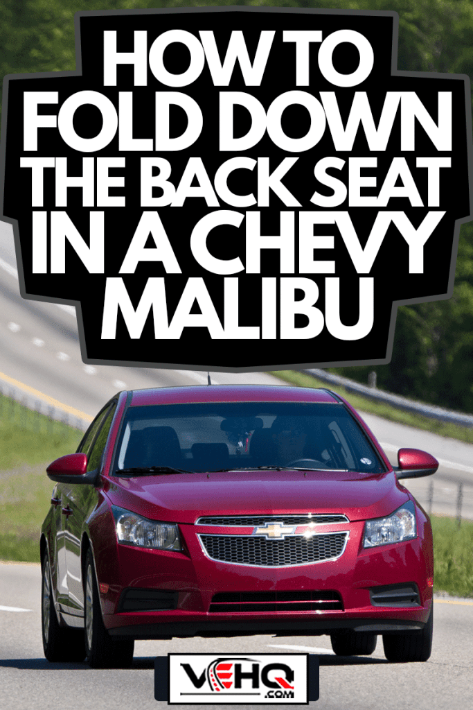 Chevrolet Malibu Changes Lanes On Interstate Highway, How To Fold Down The Back Seat In A Chevy Malibu