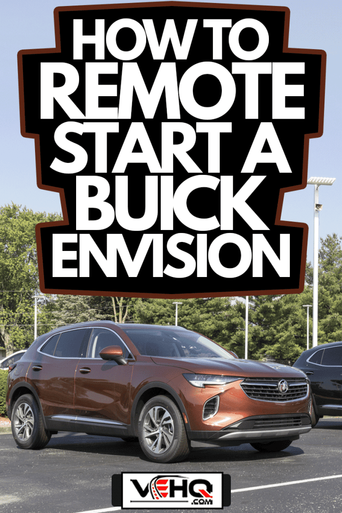 Buick Envision SUV display, How To Remote Start A Buick Envision