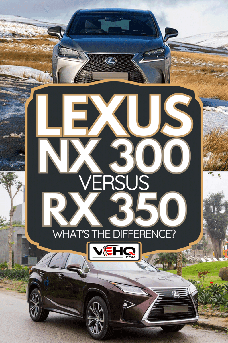 A comparison between two lexus car, Lexus NX 300 Vs RX 350 - What's the Difference?