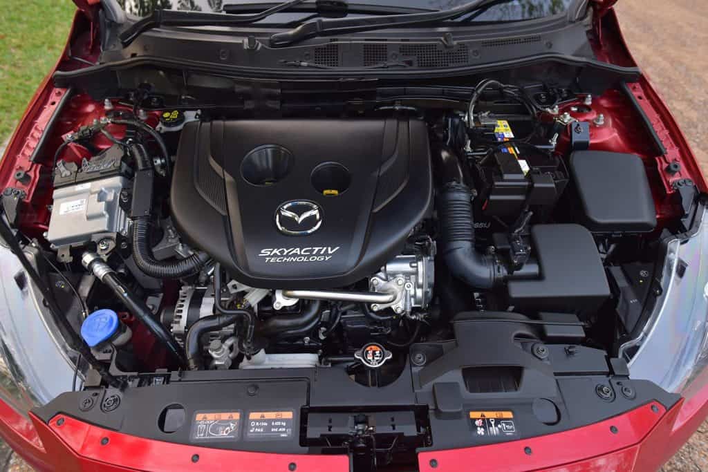 Mazda Diesel 1.5L Turbo Engine available on Mazda2 Mazda3 Mazda CX-3