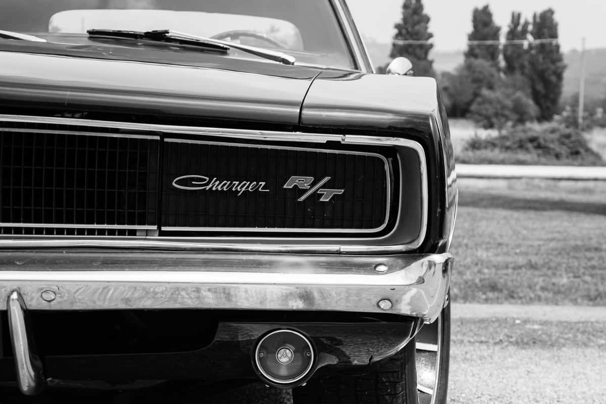 brand new American muscle car, Dodge Charger.