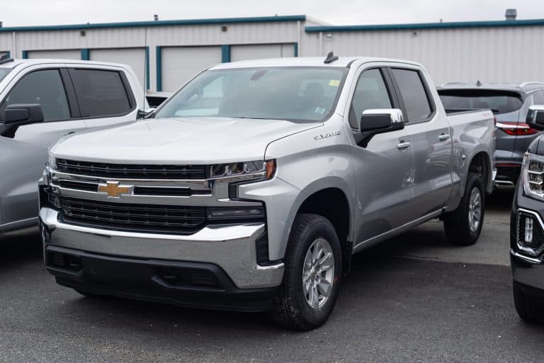 A 2021 Chevrolet Silverado 1500 Pickup Truck at a dealership - What's The Chevy Factory Order Process