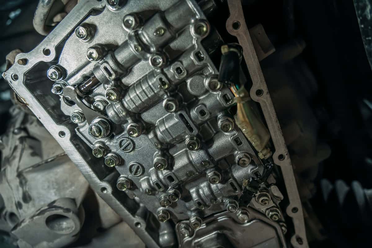 A CVT engine gearbox