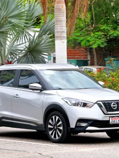 Brand new motor car Nissan Kicks in the city street, Does Nissan Kicks Have Remote Start (And How To Use It)