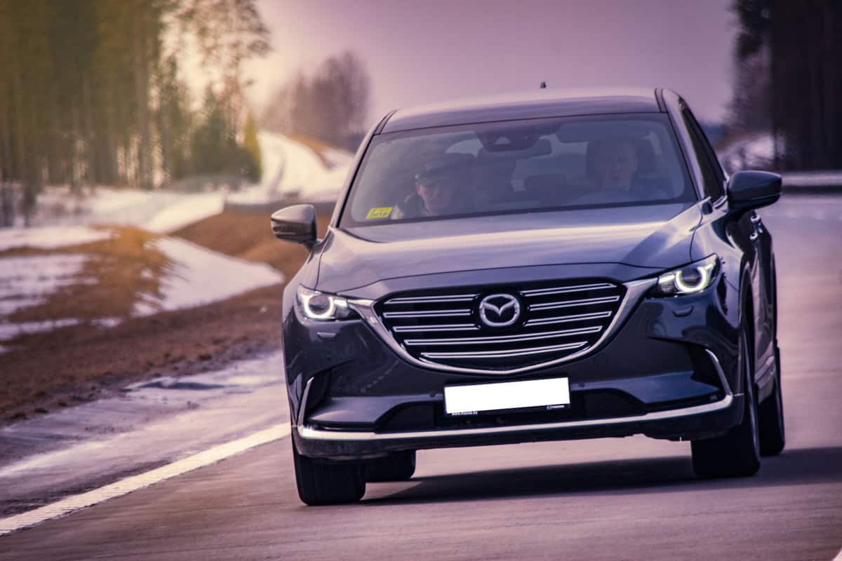 Having a mazda CX-9 can give you a peace of mind while driving on slippery roads