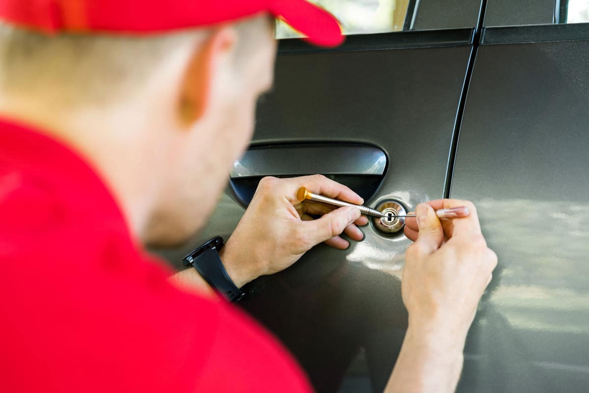 Hire a locksmith to open your car