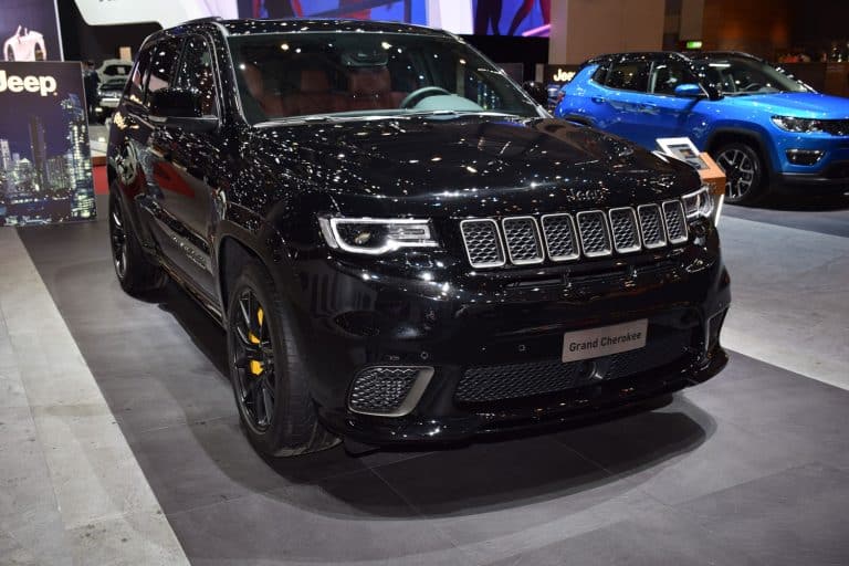 Jeep Cherokee displayed at a car show, What Wheels Interchange With Jeep Grand Cherokee?