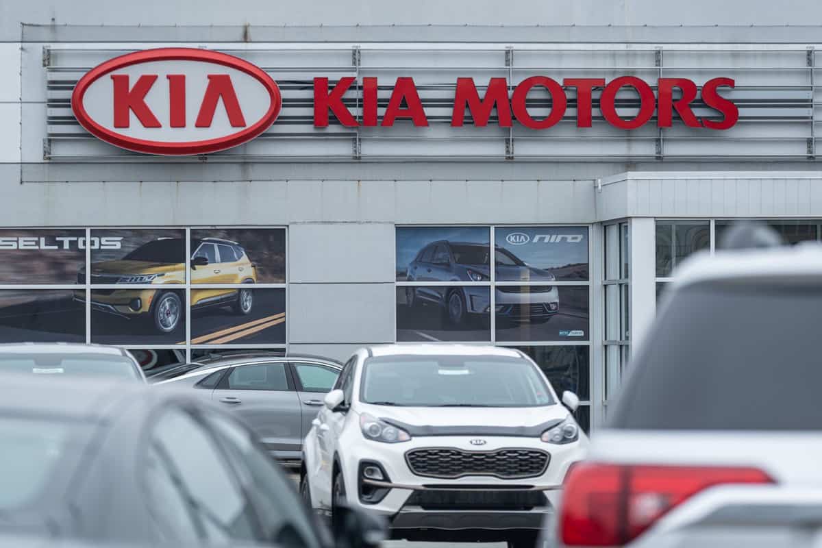 Kia Motors car dealership in the city's North End