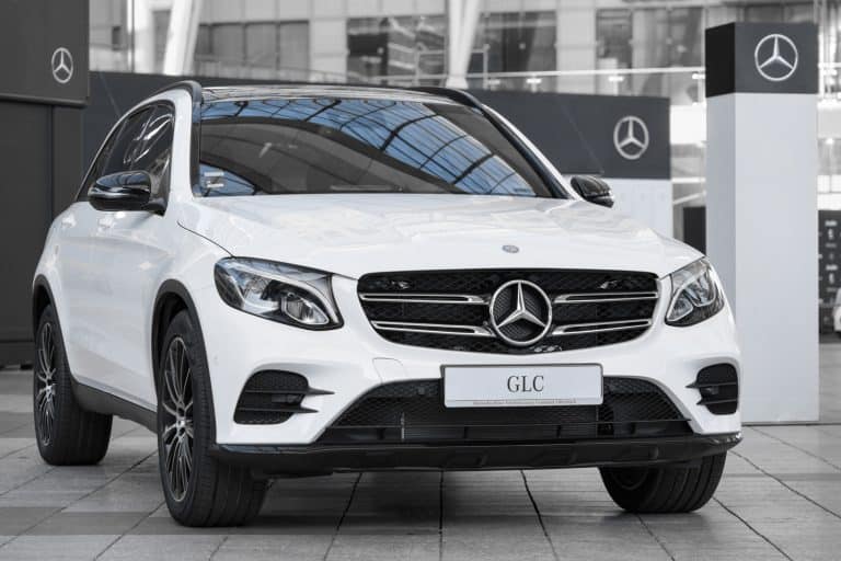 Modern model of prestigious Mercedes-Benz GLC-class SUV crossover - How Many Gallons Of Gas Does A Mercedes GLC Hold