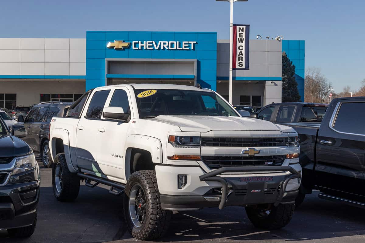 Second hand chevy silverado used with current supply issues