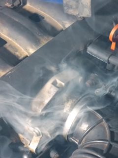 Smoke under the hood of a car. Car engine smokes - Should Both Heater Hoses In A Car Be Hot
