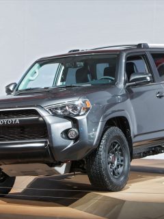 The 2017 Toyota Four Runner on display at the North American International Auto Show, Toyota 4Runner SR5 Vs. TRD—What Are The Differences?