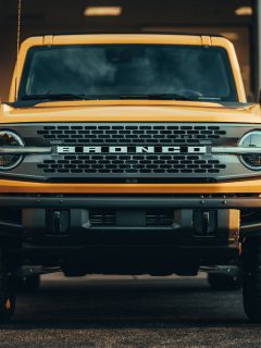 A 2021 Ford Bronco parked on the side of the building, 6 Small Ford Trucks You Should Know About