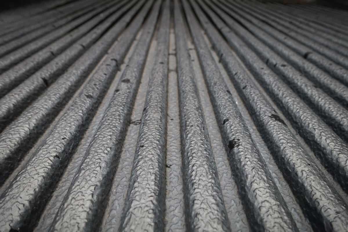An up close photo of a truck bed liner
