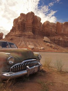 Desert Relic/Old Car rusting away in the desert - How Much Frame Rust Is Too Much
