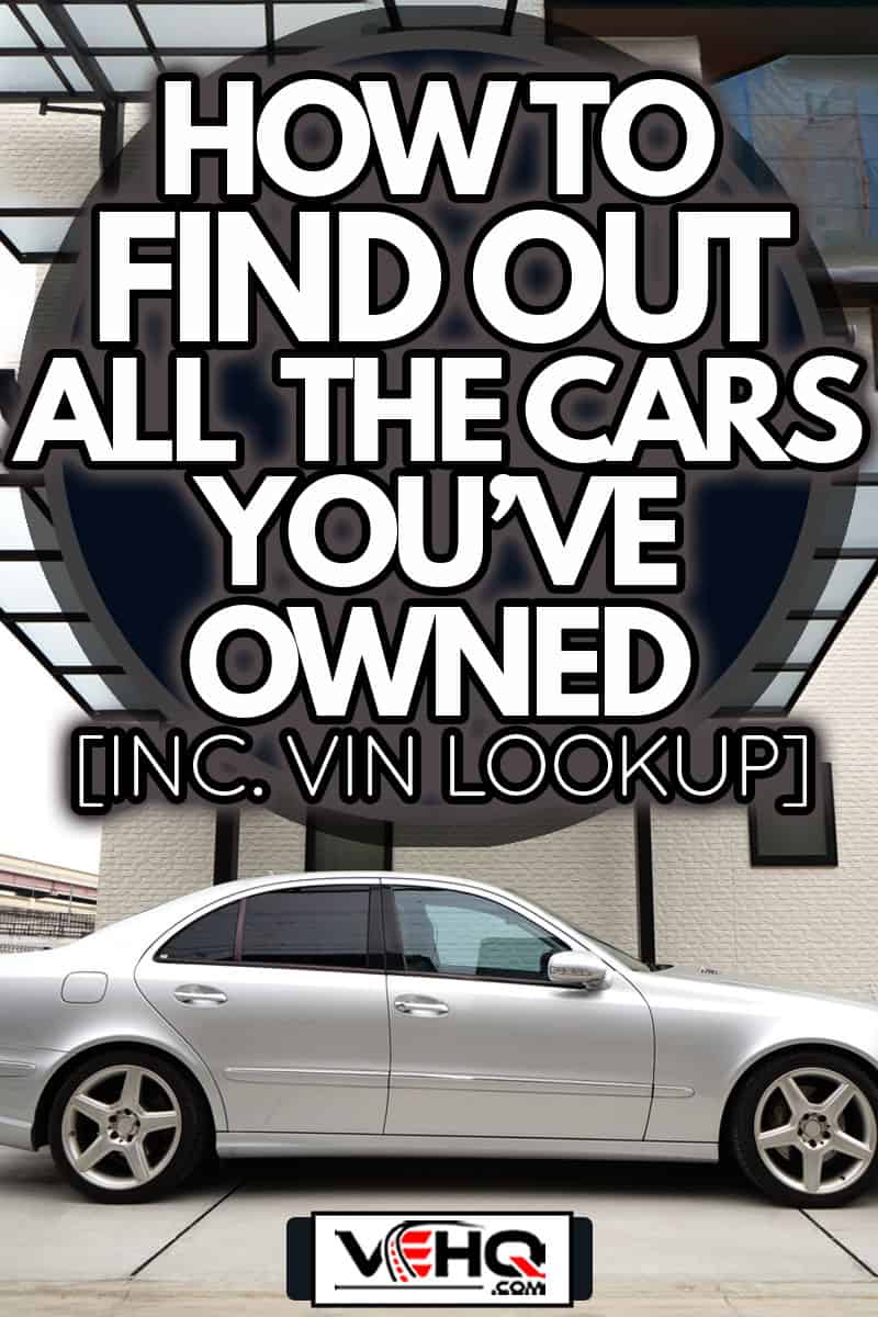 Carport in a residential area, How To Find Out All The Cars You've Owned [Inc. VIN Lookup]