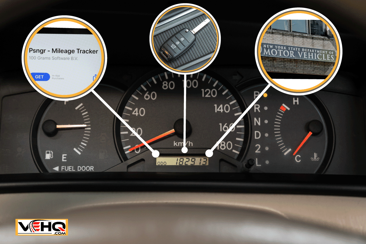 Close up Instrument automobile panel with Odometer, How To Tell How Many Miles A Car Has Without The Odometer?