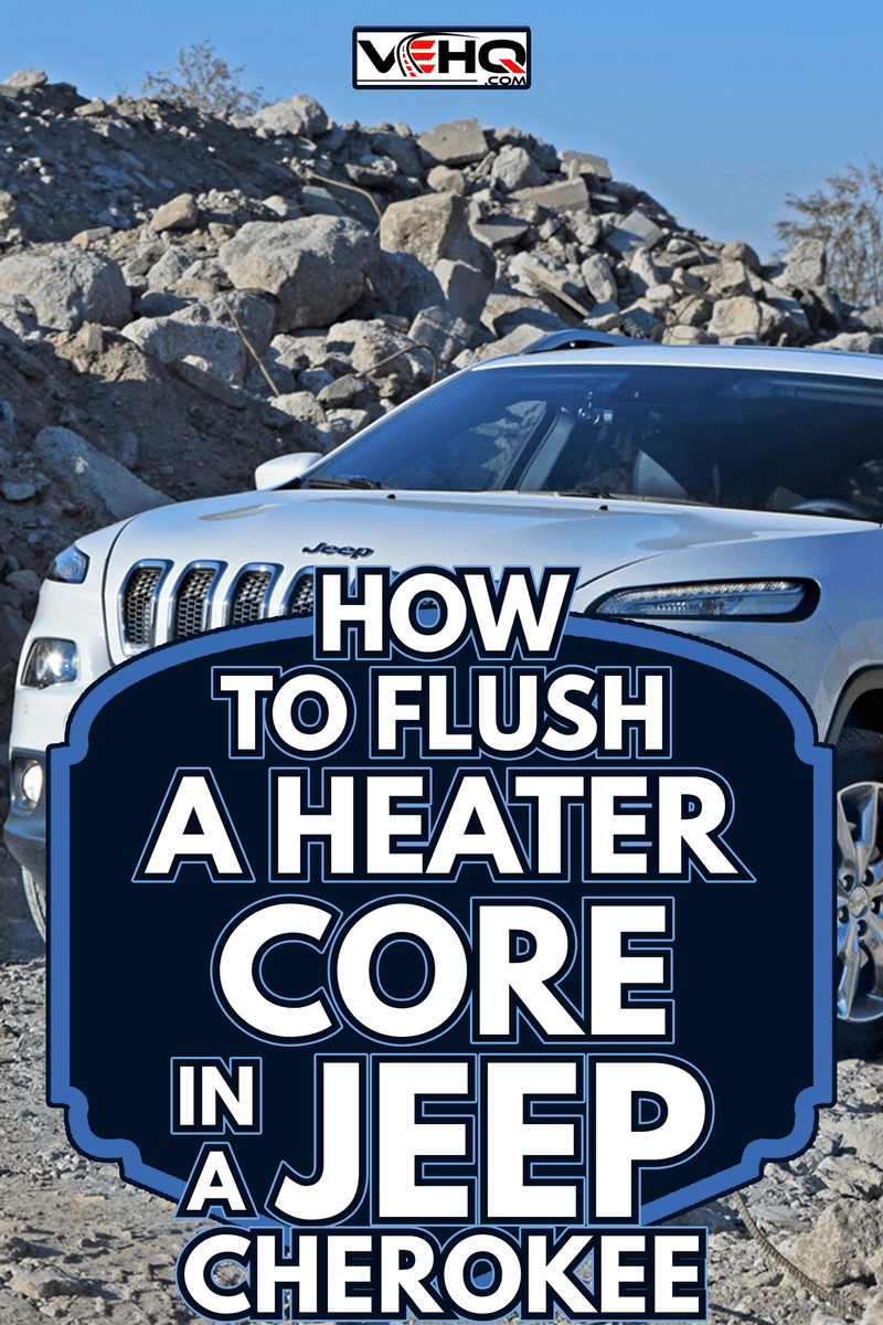 Jeep Cherokee parked on the rocks. This model is one of the most popular SUV vehicles from Jeep - How To Flush A Heater Core In A Jeep Cherokee