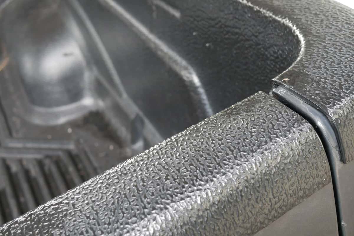 Photo of a truck bed liner