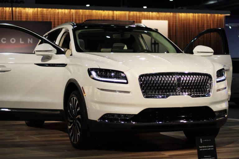 The 2021 Lincoln Nautilus on display at the 2021 Houston Summer Auto Show, Does The Lincoln Nautilus Require Premium Gas?