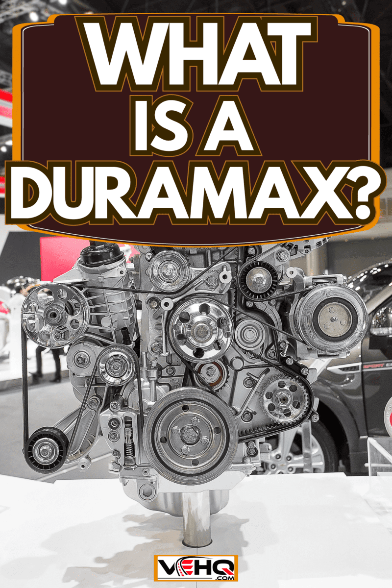 A Duramax Diesel engine at a car show, What Is A Duramax?