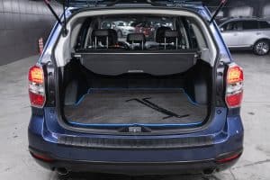 A Subaru Foresters trunk opened, Subaru Forester Trunk Won't Open—What To Do?