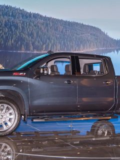 Chevy Silverado LTZ high country with Z71 truck at the North American International auto show, How Much Does A Chevy 3500 Weigh?