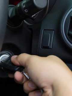 A man starting the car with key, Car Won't Turn Over - What Could Be Wrong?