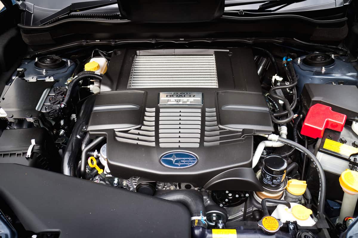 Subaru Forester 2014 Option Engine Room