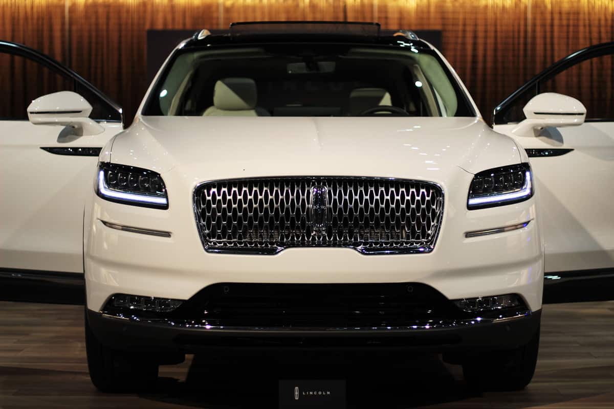The 2021 Lincoln Nautilus on display at the 2021 Houston Summer Auto Show